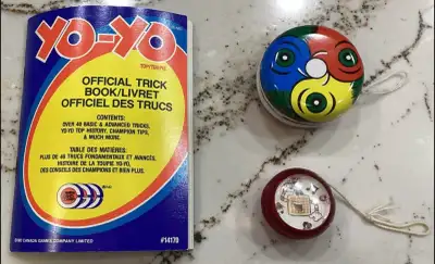 Check out this nostalgic set of Yo-Yo collectibles, including two vintage Yo-Yos and a 1988 Official...