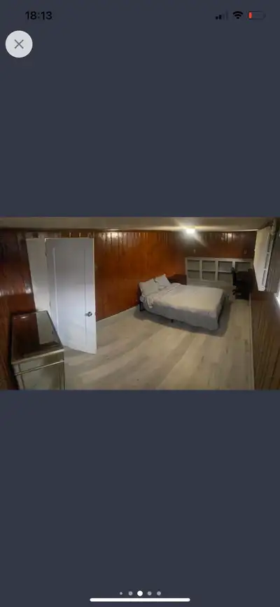 This spacious and comfortable room is available for rent and comes fully furnished to meet all your...