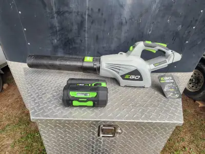 EGO POWER+ 56V 765 CFM Brushless Leaf Blower W Battery & Charger, View more