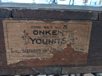 Unique Display unit from early 1900s -- Onken Younits