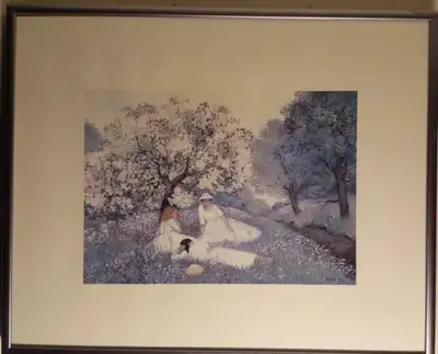 Vintage Art print/firm price , View more