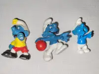 vintage mcdonalds toys (smurfs)