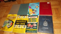 8 VARIOUS COIN COLLECTORS GUIDES & BOOKS BUNDLE DEAL 1962-1992