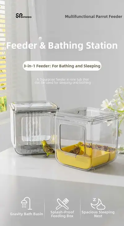 bird bath tub and feeder 3 in 1 , View more