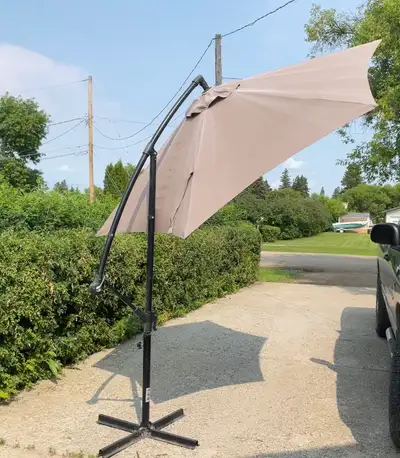 Outdoor free standing Umbrella, View more
