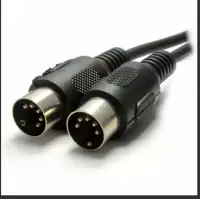 New câble audio Midi DIN 5pin Male to MALE Audio Tape Recorder A