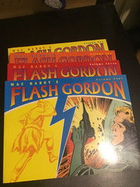 Mac Raboy's Flash Gordon Volume 1-4 + 1 Graphic Novel Comic