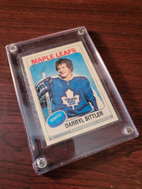Autographed hockey card