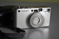 Pentax Espio 105SW 35mm Film Camera with Pouch + Strap