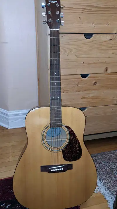 Eterna Yamaha EF-31 acoustic guitar, View more