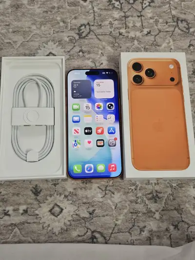 Orange iPhone 17 Pro Max 512GB - Warranty Jan 2027, View more