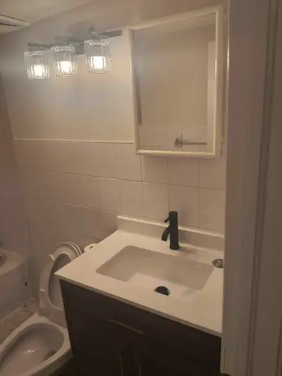 newly renovated basement apartment
