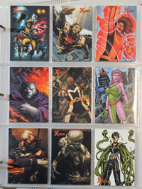 2009 Rittenhouse Marvel X-Men Archives Complete Set