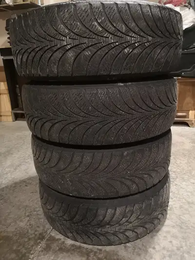For sale 4 winter tires 225/65R17 on steel rims. balance and ready to install. Came from the 2017 Ni...