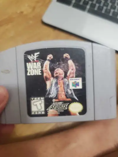 WWF Warzone Nintendo 64 games N64, View more