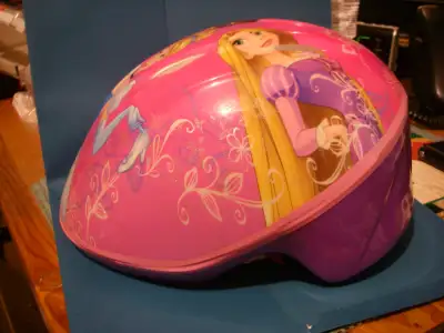 Three kid's size ski helmets, View more