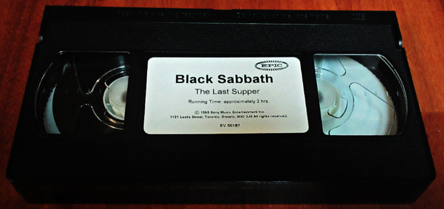 VHS Tape :: Black Sabbath – The Last Supper in CDs, DVDs & Blu-ray in Hamilton - Image 4