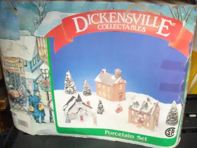 un village de Noël... Idéal pour les personnes voulant débuter une collection ou ayant un petit appa...