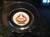 Vintage Esso Commitment to Excellence 7.5 Inch Pewter Plate