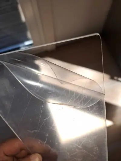 Plastic panels perfect for laser cutting or engraving projects 13.5" x 4.25" x 3/32"