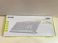 Brand new Delux Ultra slim efficient Keyboard, $15