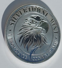 One oz Silver Mighty Eagle - Silvertowne Mint
