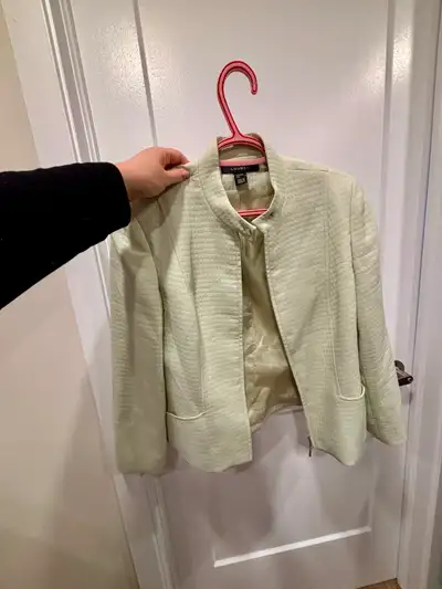 Mint green Louben jacket made in Canada, View more
