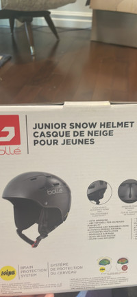 Junior snow helmet