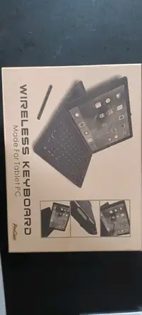 Wireless keyboard Bluetooth for Android or Apple tablets 20.00