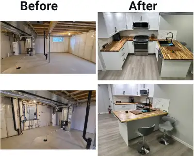Airdrie renovation contractor and handyman services, View more