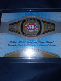 13\14opc players ring hockey card montreal canadians