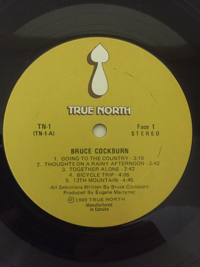 Bruce Cockburn-Bruce Cockburn Record in Arts & Collectibles in North Bay - Image 3