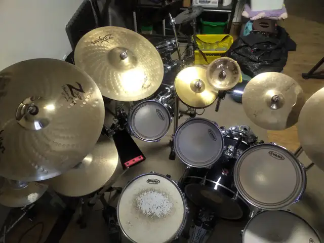 Premier drum kit for sale dropped price to 2500 for a quick sale in Drums & Percussion in Trenton - Image 6