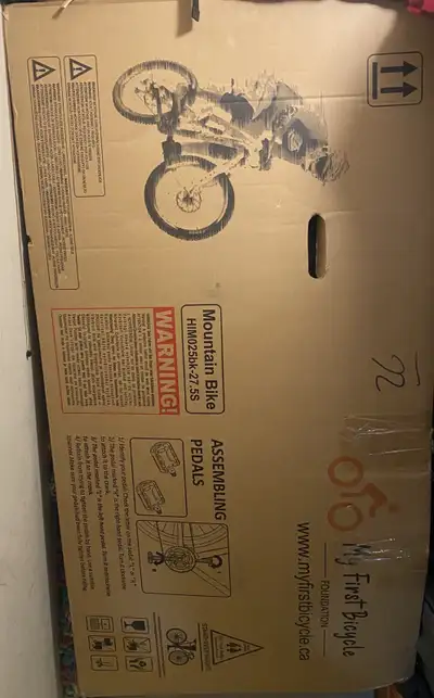  Brand New Mountain Bike – 27.5” – Never Used (In Box) , View more