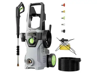 1800W Heavy Duty Electric Pressure Washer W8, View more