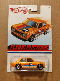 New Hot Wheels Flying Customs 71 Datsun 510 1:64 diecast car JDM