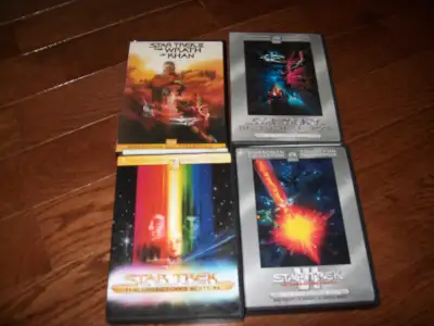 Lot Of 4 Star Trek DVD Movies Original Widescreen Collection, View more