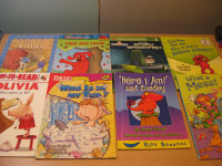 8 early reader books in English (Olivia, Octonauts, Clifford..)