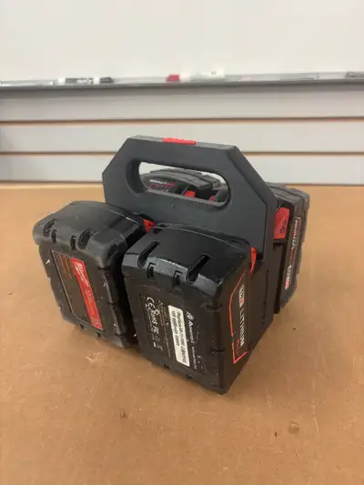 Custom Made Milwaukee M18 Battery Caddy Holder 4 Pack Packout, View more