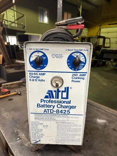 Professional Battery Charger 250 Cranking AMP, View more