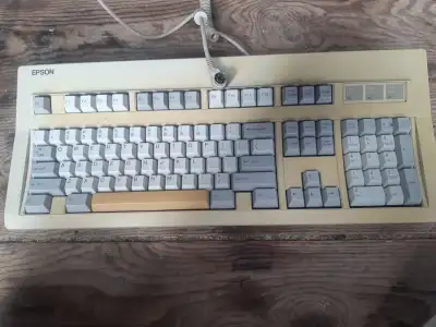 VINTAGE  Epson AT Keyboard, View more