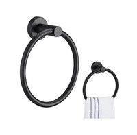 BRAND NEW-Wall mounted towel ring (USU 304 stainless steel)