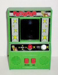 Frogger Retro Look Handheld Konami Mini Arcade Game