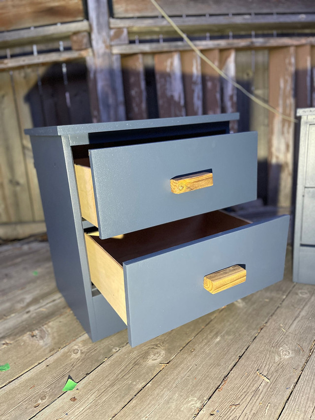 Solid wood nightstands  in Dressers & Wardrobes in Mississauga / Peel Region - Image 2