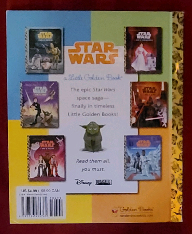 Little Golden Book Star Wars I Am A Stormtrooper in Children & Young Adult in Owen Sound - Image 2