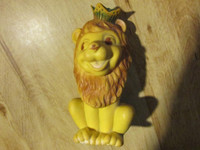 VICEROY Rubber Squeak Toy Bank LION King Doll Vintage Canada