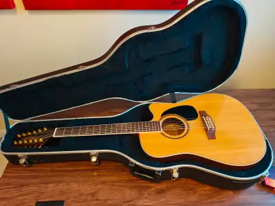 12 String Acoustic Guitar w/ Electronics - Takamine FD400SC, View more
