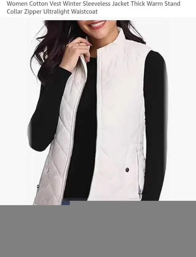 NEW! Women's Sleeveless Padded Vest - XX-Large in Women's - Tops & Outerwear in City of Toronto - Image 6