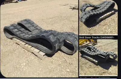 Offering a set of robust skid steer tracks, sized at 400x86x52, suitable for a range of machinery in...