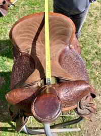 18" western saddle